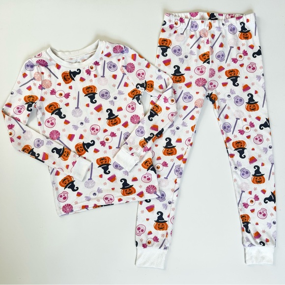Girls Size 6 Halloween Pajama Set - Picture 1 of 6